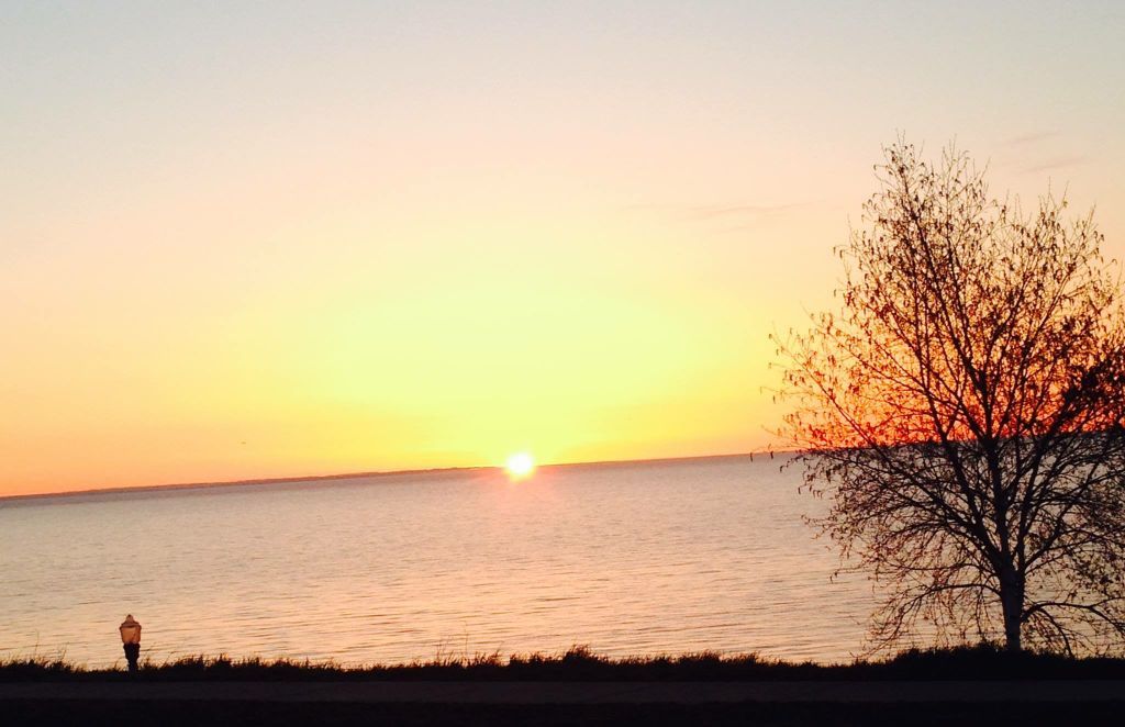 Racine sunrise